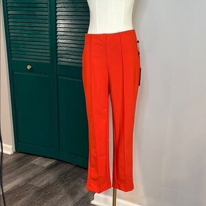 Jules & Leopold NWT pull on slim leg crop Elegant orange Women's Pants SP